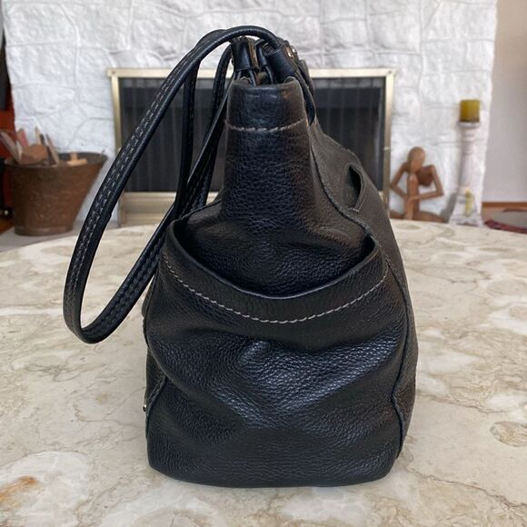 The Sak Black Leather Tote Bag - Picture 5 of 14